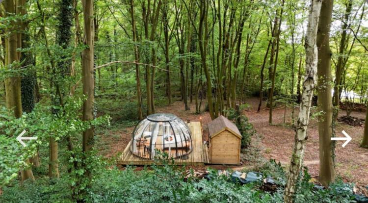 Le Dome De Namur - Une Nuit Insolite Dans Les Bois 外观 照片