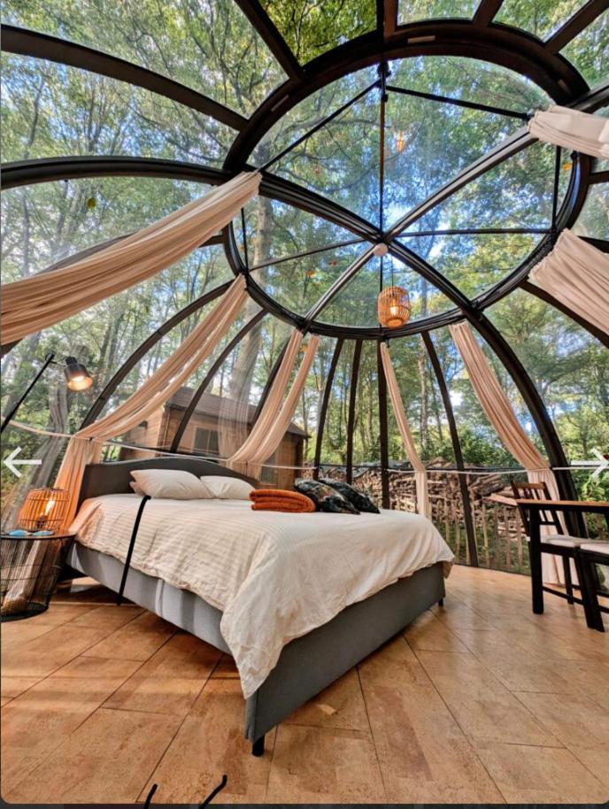 Le Dome De Namur - Une Nuit Insolite Dans Les Bois 外观 照片